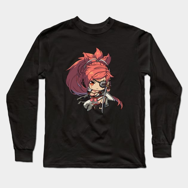 Chibi Baiken Long Sleeve T-Shirt by JamesCMarshall